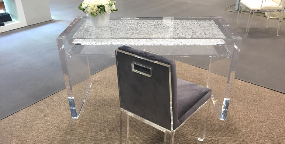 Ice Desk & Wellington Chair